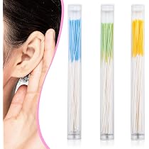 Nettoyant Pour Piercing D'oreille - 60 Sticks Jetables, Doux Et Pratiques Pour L'hygiène Quotidienne