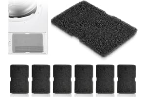 AOYEGIC 6 st filter torktumlare, ersättningsdelar svampfilter, svampfilter 2964840100, kompatibel med Beko värmepumpstorktuml
