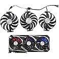 LTANDBR 95mm T129215SU CF1010U12S DC12V Graphics Card Fan for ASUS ROG Strix RTX 3060 3070 3080 Ti 3090 Gaming RX 6700, BR003