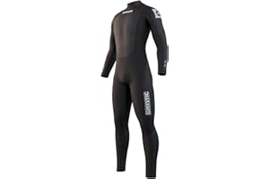 Mystic Brand 3/2 Back Zip Full Suit 2021 Black