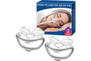 2 Paquetes de Almohadillas de Repuesto (L) para Airfit P10 Series, Ajuste Consistente para un Sellado fiable, Accesorios CPAP de BlessEase (L)