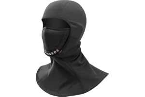 ROCKBROS Balaclava Motorcykel Vinter Balaclava Män Kvinnor Varm Skidmask Andas Ansiktsmask Vindtät 2 Typ 54–63 cm