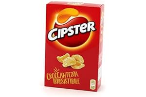 IDEA SHOPPING CENTER 15 ASTUCCI PATATINE CIPSTER ORIGINAL BUSTA DA 65g CROCCANTI PATATINE