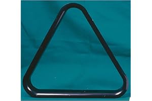 ‎WINSPORT Winsport Billard Triangel aus PVC für 38mm Kugeln, Aufstelldreieck für Billardkugeln, Dreieckiger Rahmen, Billarddreieck, Billard Zubehör