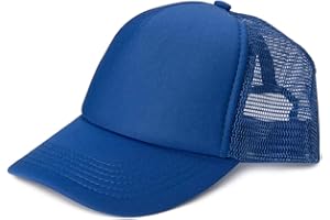 styleBREAKER Gorra de Camionero Unisex de 5 Paneles con Malla Transpirable, Cierre Ajustable con Clic, diseño Ligero y ventilado para Hombres y Mujeres