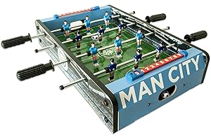 Hy-Pro Oficjalnie licencjonowany stół do piłki nożnej 50 cali, stół do gier, dla dzieci, dorosłych, lekki, przenośny, idealny prezent piłkarski, 2 piłki