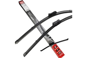 HQ AUTOMOTIVE Windscreen Wiper Blades 3pcs kit | Fits: SEAT Mii 2012-up, SKODA Citigo 2011-up, VW e-Up! 2013-up, Up! 2012-up | model: ADB61-424|HQ4A10