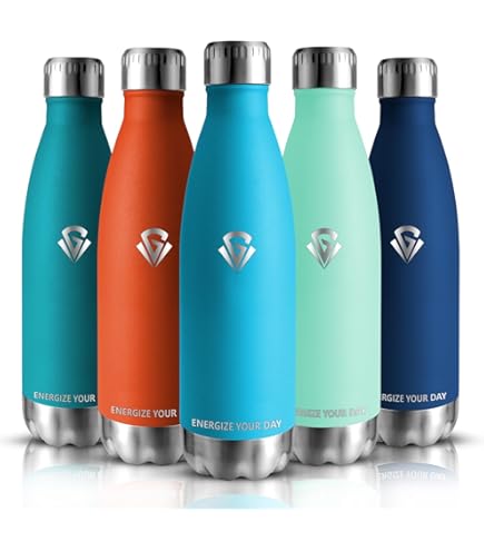 Gourde Isotherme En Acier Inoxydable I 500ml I Avec Goupillon I