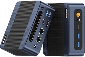 BOSGAME E7 Mini PC Core 3 100U 16GB DDR4 SSD (Bättre Än N100/N150)