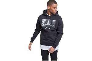 Mister Tee sudadera con capucha, manga larga, de hombre, con estampación delantera, gorro con cordón, bolsillo delantero, de moda urbana, distintos colores, tallas XS - 5XL