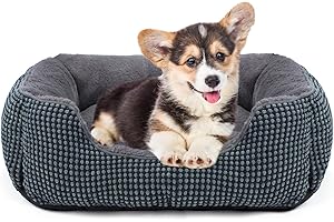 FURTIME Legowisko dla Małych Psów i Kotów - Puszyste, Antypoślizgowe, Miękkie, Odporne na Strach, Nadaje się do Prania