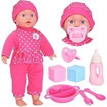 Molly Dolly Soft Baby Doll Set - With Talking Function ...