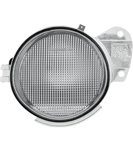 HELLA 2NE 008 221-031 Retronebbia, Alogeno, 24/12V, Montaggio, interno, colore diffusore luce rosso, Spina Spina piatta, Dx/Sx