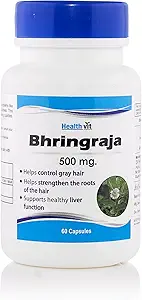 Healthvit Bhringraja 500 Mg - 60 Capsules