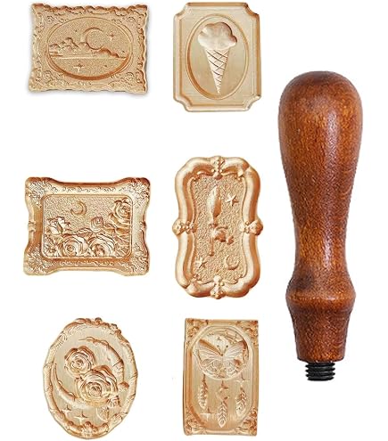 Timbro sigillo di cera Confezione regalo 33PCS Kit di sigillo di cera Timbri di ceralacca Kit di sigillo di cera Sigillo di cera Scaldino di cera Cucchiaio di fusione Penna metallica Vintage