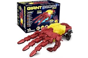 Science4you Main Cyborg Hydraulique - Construisez Votre Propre Main Robotique Géante avec 112 Pièces, STEM Robot, Le Parfait Cadeau Robot & Modelisme pour Les Garçons et Filles de 10 11 12 13 14+ Ans