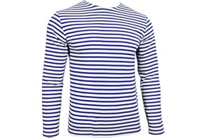 Epic Militaria Russische Fallschirmjäger -Langarmshirt - hellblauen Streifen