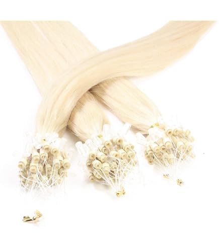 Extensions De Cheveux Naturels Easy Loop - 50 à 200 Boucles - Longueur 53cm Blond Cuivré Ref 27 - LLK