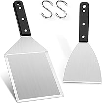 Campane Hamburger In Acciaio Inox - 2 Pezzi Per Barbecue E Cucina - Foto 5