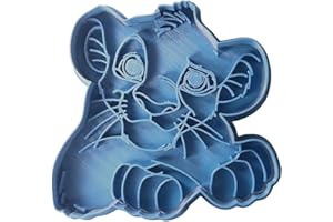 Cuticuter Simba el Rey León Cortador de Galletas, azul