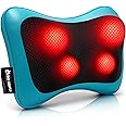 Mo Cuishle Shiatsu Neck Back Massager Pillow with Heat, Deep Tissue Kneading Massage for Back, Neck, Shoulder, Leg, Foot, Gift for Men Women Mom Dad, Stress Relax Mothers Day, Fathers Day