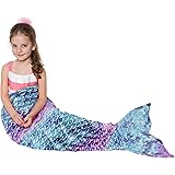 Catalonia Classy Coperta Coda Sirena, sacco a pelo, Morbido pile caldo plaid sirena, Coperta in pile per tutte le stagioni, m