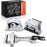 Frankberg 2 Engine Mounts + 1 Transmission Mount | 1J0199262BF; Fits: New Beetle 1C1 9C1, A3 8L1, B.o.r.a 1J2, Golf IV Varian