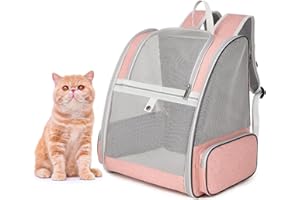 AIFUSI Nosidełko dla zwierząt domowych, plecak dla psów, kotów, szczeniaków, w pełni wentylowana siatka, zatwierdzony przez linie lotnicze, zaprojektowany do podróży, wędrówek, spacerów na świeżym powietrzu,