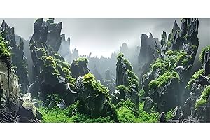 MIRRORANG 120x61cm Pietra Acquario Sfondo Roccia Immagine Acquario Sfondo Terrario Sfondo Decorazione