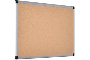 Bi-Office CA021170 Maya Tableau d'affichage en liège 60x45 cm Naturel