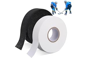 HENGRONGSHEN Nastro adesivo per hockey e hockey, antiscivolo, autoadesivo, per racchette da hockey, nastro antiscivolo, per impugnatura sportiva, per hockey su ghiaccio, per badminton Grip Skipping Rope, Golf Pole
