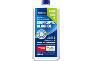 WoldoClean Isopropanol 99,9% 1L Reinigungsalkohol, Entfetter für Elektronik | Isopropylalkohol, IPA hochrein,…