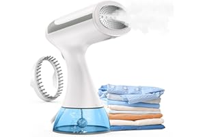 MIFASO Ferro da Stiro Verticale, Stiratrice Verticale 1500W, Ferro a Vapore da Viaggio, Stiratore Verticale Portatile con 300ml Serbatoio Acqua, Riscaldamento Rapido 30s, Rimozione Rapida Delle Pieghe