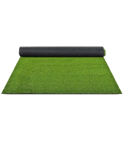 Prato Sintetico Italfrom 4x3m - Erba Finta Esterno Drenante 7mm Per Giardino E Terrazzo