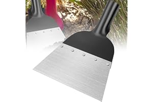 DYDHRER Multifunktionale Outdoor Garten Reinigungsschaufel, Schneeschieber, Gartenpro, Gartengeräte Unkraut Entferner Gerät, Schaufel Garten aus Manganstahl für Alle Lhre Gartenbedürfnisse