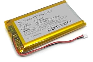Akumulator Litowo Polimerowy innCraft Energy 3000mAh 3.7V, 65x36x10 Model 103665 2P Molex 51021-020 1.25mm konektor