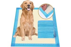 Gardner Pet 70x85cm Très Grand Tapis Absorbant Chien, Super Absorbant Alese Jetable, Etanche Aux Fuites Tapis pour Chien, Séchage Rapide, Apprentissage de la Propreté, 30 Pièces