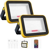 Lámpara LED Recargable T-SUN Para Makita 18V - 5000LM, 2 Modos, USB-C