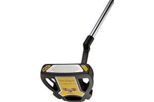 MACGREGOR Feuille en Acier Inoxydable Putter de Golf Unisexe, Jaune, Regular Grip