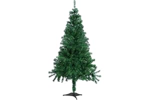 ‎CCLIFE CCLIFE Künstlicher Weihnachtsbaum Nordmanntanne, 120cm, 225 Astspitzen, Tannenbaum Klein, Spritzguss, Grün, Cushhom