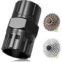 Outil Démonte-cassette Vélo 2 En 1 - Compatible Shimano 5-12 Vitesses, Acier Traité, 22mm/42mm