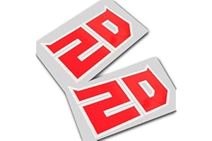 Twisted Melon Fabio Quartararo Numéro 20 Moto Racer Graphics X 2 Pièces