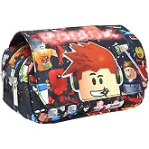 PYTRARTY Cartoon Pencil Case | Large Capacity Stationery Game Case