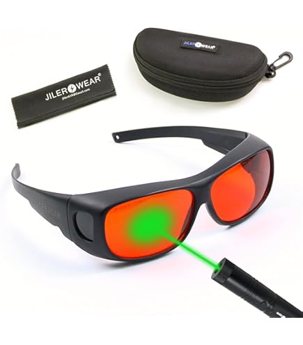 Occhiali Protezione Laser MCWlaser - Per 190-540nm & 800-1700nm - Modello EP-1 - Foto 10