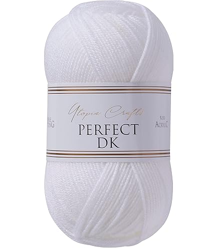 Utopia Crafts Aran Ombre Fil à Tricoter Et Crochet Multicolore 300 G – 600 M (001