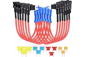 HUYUE Stromdieb Kfz Sicherung Stromdieb Flachsicherungsadapter Kfz Stromdiebe Sicherung für Auto