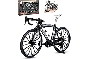 Maylatte 1:10 cykel modell miniatyr mountainbike av legering | Realistisk dekorativ cykel, gör-det-själv-modellbyggsats, saml