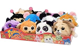 JOYTOY Joy Toy 30906_12 Zigamazoos pluszowe zwierzątko, kolorowe