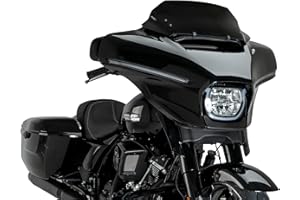 Puig 22109N Bulle High-Road Sport - Protection Aérodynamique et Design Sportif, Noir