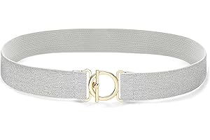 MESU Femme Skinny Robe Ceinture Vintage Stretch Femmes Ceinture